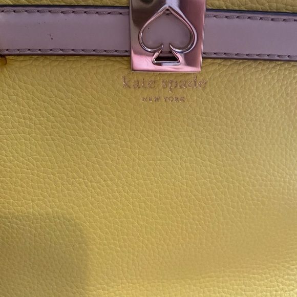 Kate Spade Houston Street Leo Satchel Crossbody Yellow Two Toned Limonce… - Picture 4 of 12